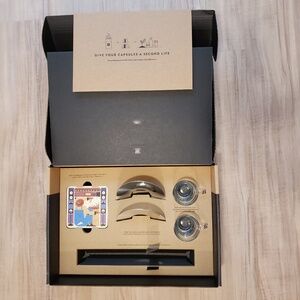 Nespresso Welcome Gift Set RETAIL VALUE $65